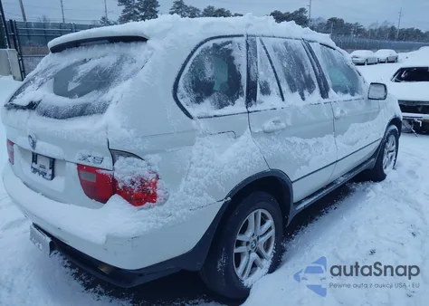 2005 BMW X5 3.0I z USA, uszkodzony, nr VIN 5UXFA13575LY09231